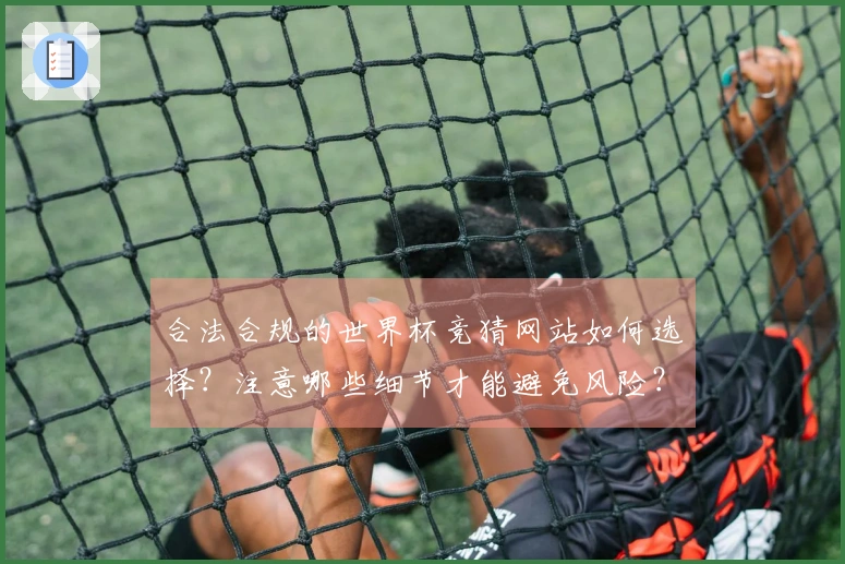合法合规的世界杯竞猜网站如何选择？注意哪些细节才能避免风险？